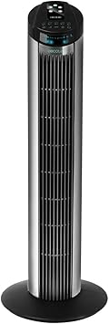 Cecotec Digital Tower Fan EnergySilence 890 Skyline Black