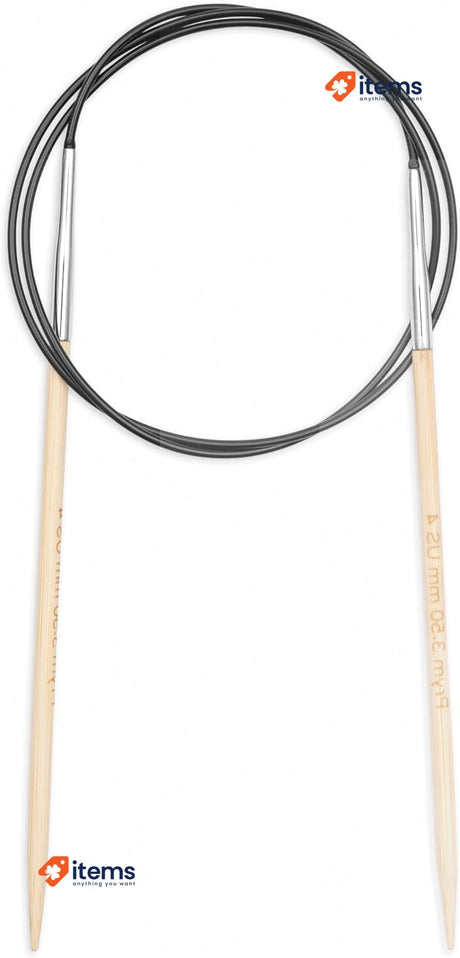 Prym - Prym 1530 Bamboo (80cm, 3.50mm) Circular Knitting Needle