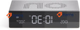 Lexon FLIP Premium LCD Alarm Clock Aluminium Poli <p>Colour: silver, black,