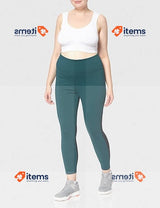 Reebok Women s Beyond the Sweat Tight IN, Forest Green, Size 4X/S, 7/8 Length