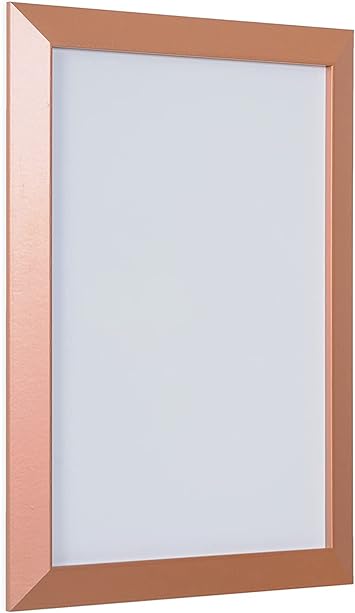 Bi-Office Kamashi Magnetic Whiteboard, MDF Copper Colere Frame, 90x60cm