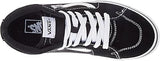 Vans Yt Filmore Hi Unisex Children's Trainers Canvas Black/White, 28 EU