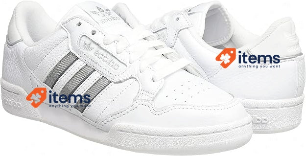 adidas Women's 80 Sports Stripes Sneakers Size (5 UK) (38 EU) White