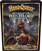 Avalon Hill HeroQuest Return of The Witch Lord Quest Pack Game for Ages 14+