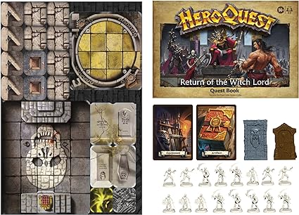 Avalon Hill HeroQuest Return of The Witch Lord Quest Pack Game for Ages 14+