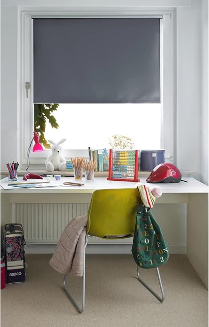 GARDINIA Roller Blind, Thermal, adhesive, Energy Saving, 55x150CM