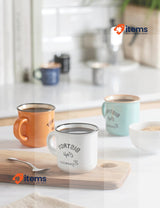 Home CC120 6 Cups of Coffee Steineware Bistro Without Plate 
Multicoloured