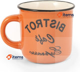 Home CC120 6 Cups Of Coffee Steineware Bistro Without Plate Multicoloured