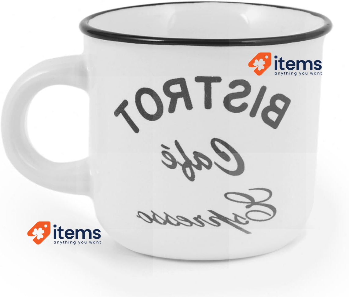 Home CC120 6 Cups of Coffee Steineware Bistro Without Plate 
Multicoloured
