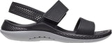 Crocs Literide 360 Sandal W Women's Sandals, Black Light Grey, 37/38 EU