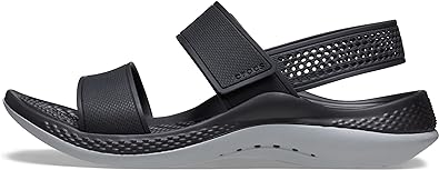 Crocs Women's Literide 360 Sandal W Black Light Grey 36/37 EU