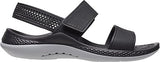 Crocs Women's Literide 360 Sandal W Black Light Grey 36/37 EU