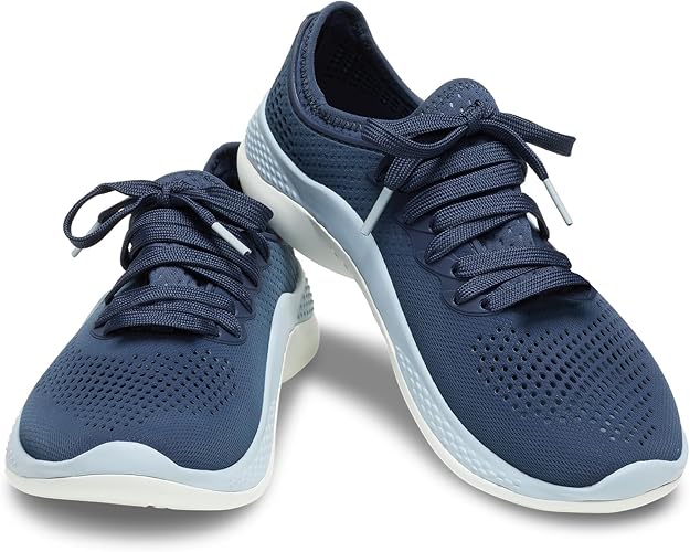 Crocs Literide Pacer Men Shoes Navy Blue Grey, 43/44 EU