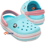 Crocs Crocs Unisex Kid's Crocband Clog K
 Blue/White Size UK 7 1/2 EU 38