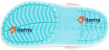 Crocs Crocs Unisex Kid's Crocband Clog K
 Blue/White Size UK 7 1/2 EU 38
