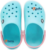 Crocs Crocs Unisex Kid's Crocband Clog K
 Blue/White Size UK 7 1/2 EU 38