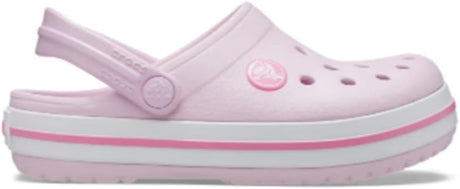 Crocs Unisex Kid's Crocband Clog T Ballerina Pink 6 UK