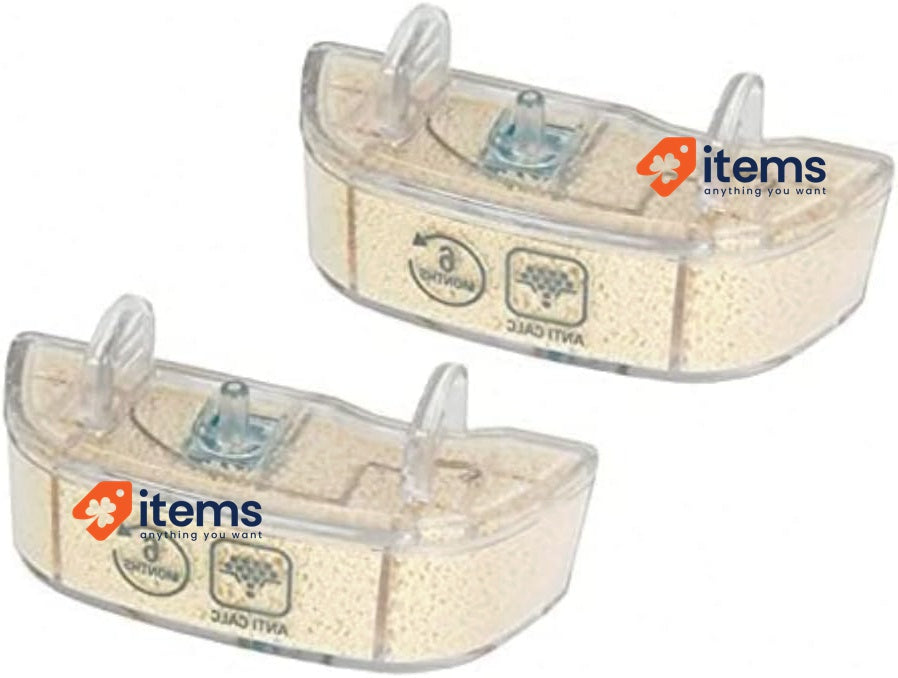 Rowenta ZR005803, 2 x Anti-Limescale Cartridge Fits Clean Power Steam Cleaners