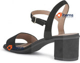 Geox D Women's D Aurely 50 B Sandals Black Size UK 4 EU 37