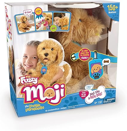 Famosa - Moji Interactive Dog with Over 150 Reactions (700016894) Multicoloured