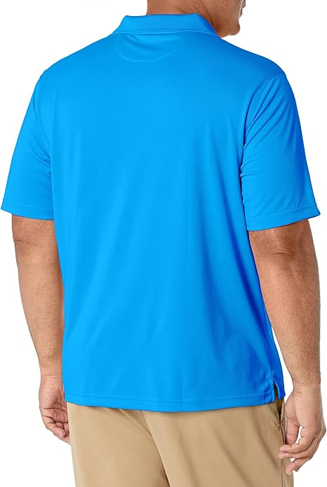 Amazon Essentials Men's Regular-Fit Quick-Dry Golf Polo Shirt-Large