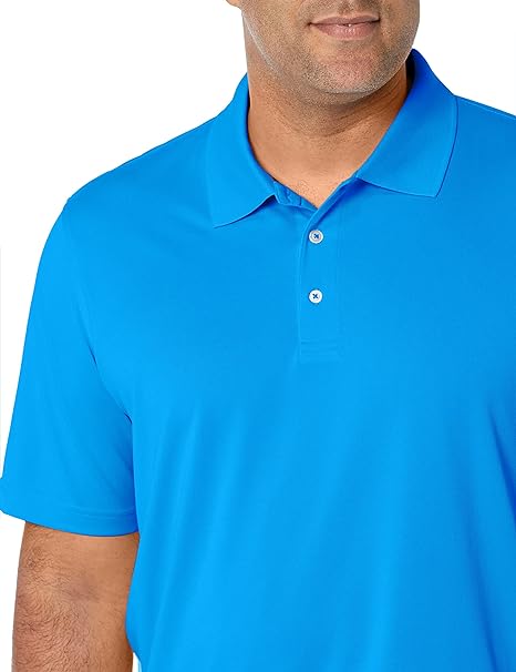 Amazon Essentials Men's Regular-Fit Quick-Dry Golf Polo Shirt-Large