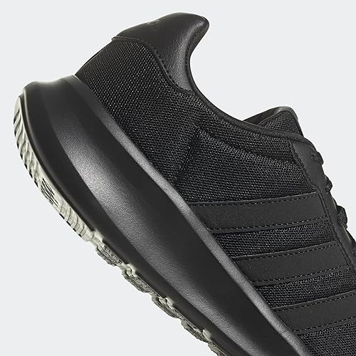 adidas mens Lite Racer 3.0 Lace-up Running Shoes Running Shoe Black Grey 44 EU