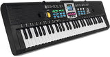 Montloxs Teclado electrónico de música digital de 61 teclas para