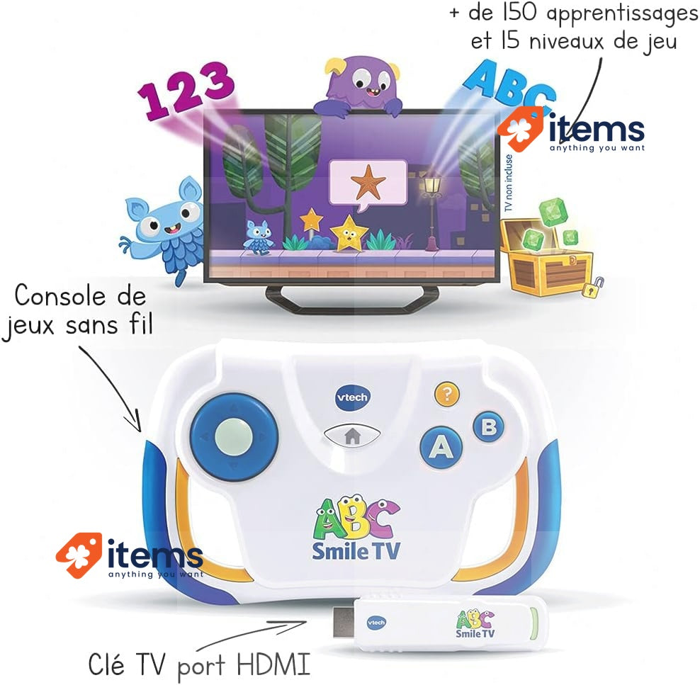 VTech VTH80-613265 Console White/Blue
