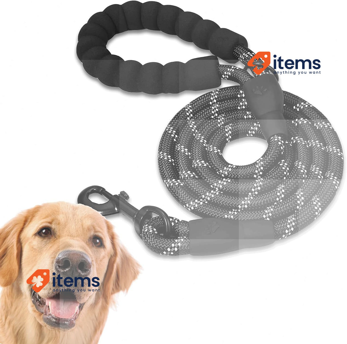 Edipets Dog Leash Padded Handle Reflective Dog Training Leash for Dogs150cm Lead