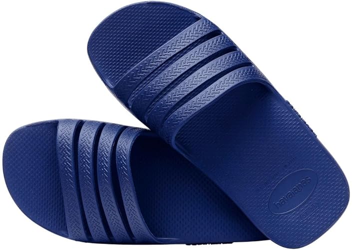 Havaianas Slide Stradi Slide Unisex Kids Navy Blue Size UK 3 EU 35/36