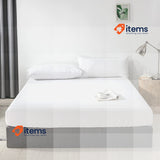 Good Nite Fitted Sheet 160 x 200 cm, White, Polyester, 30 cm, Extra Deep, Soft