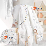 M MUNCASO 40x55 Baby Blanket Newborn Shower Gifts Soft Mat+ 4 Felt Photo Frames