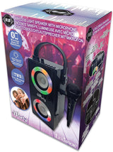 LEXIBOOK BTP180BKZ iParty-Portable Bluetooth Speaker with Microphone Black