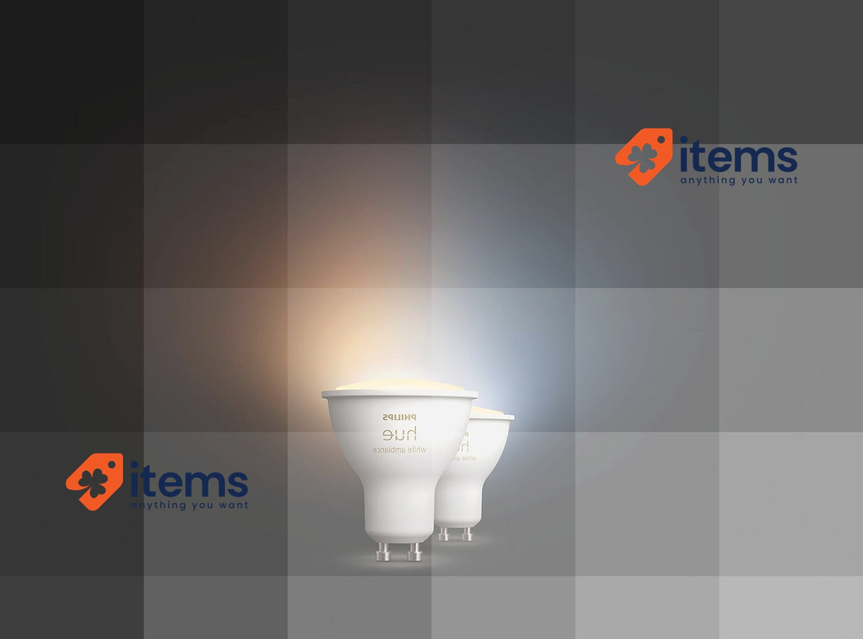 Philips Hue White Smart Light Bulb GU10 Ambiance 2 Spot Bluetooth Works Alexa