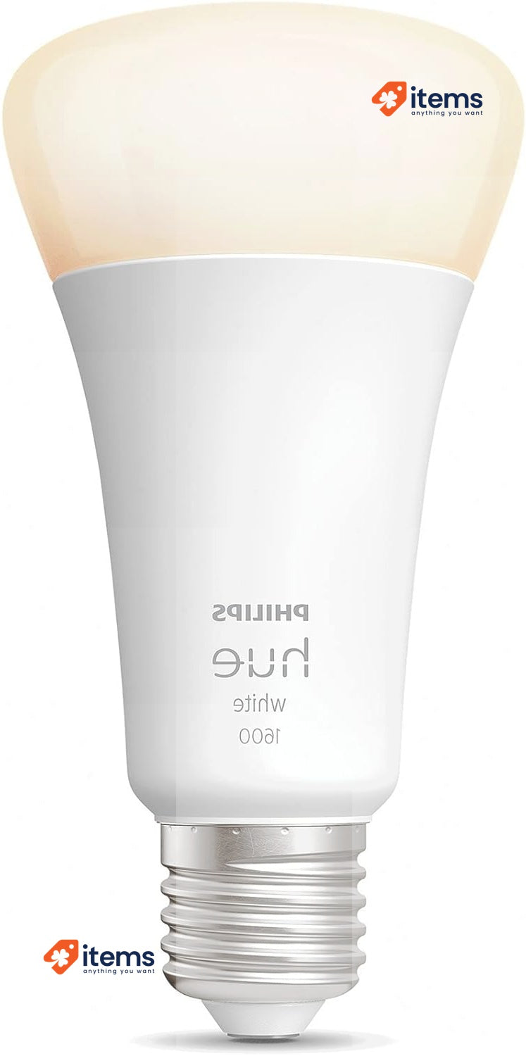 Philips Hue White Smart Light Bulb 100W - 1600 Lumen White