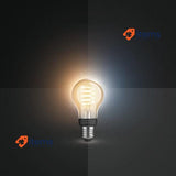 Philips Hue Ambiance Filament Dimmable Smart Light Bulb with Bluetooth
