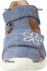 Superfit Girl s Bumblebee Hook & Loop Sandal Blue 8000 : Size 24EU, 7UK 5 Child