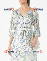 ESPRIT Collection 022EO1E349 Dress, 113/Off White 4, 46 for Women