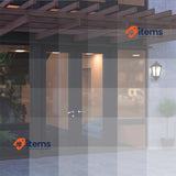 B·LED BARCELONA LED BarcelonaLED Fumagalli Outdoor Wall Light IP55 Lantern E27