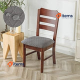 SHENGYIJING Stretch Diamond lattice Chair Seat Covers, Waterproof Light Gray