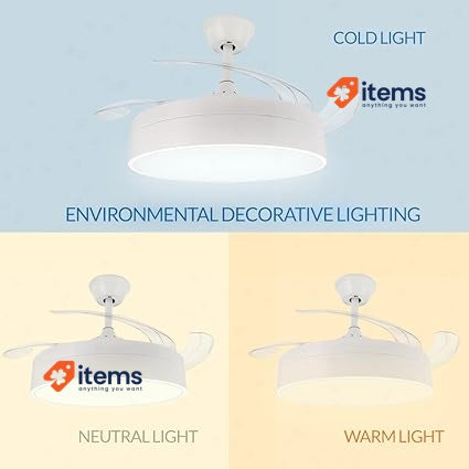 M Ledme - Led Messe 72W Light Drill, Low consumption, DC engine, 6 speeds White