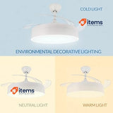 M Ledme - Led Messe 72W Light Drill, Low consumption, DC engine, 6 speeds White