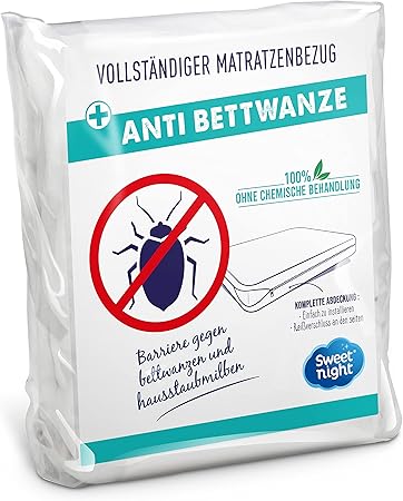 Sweetnight Full Mattress Cover Anti-Bed Bug 90 x 190/200 cm White