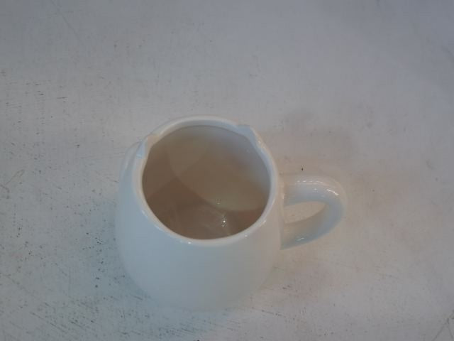 outoftheblue Cat Coffee Mug w/ Biscuit Compartment Kitten Cup Coffee Cup White
