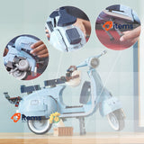 LEGO 10298 Vespa Scooter Building Kit LEGO Icons 125 Vintage Italian Iconic Gift