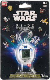 Tamagotchi 88821 Star Wars R2D2 Virtual Pet & Key Chain-(White), Multicolour