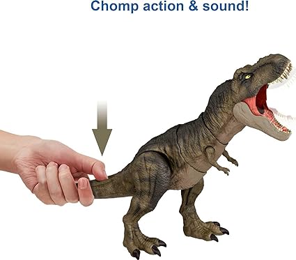 Mattel Jurassic World Tyrannosaurus Rex Action Figure T Rex Dinosaur Toy