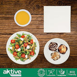 Aktive 71347 – Procos Eco-friendly and Biodegradable Disposable Dinnerware Set