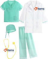 ReliBeauty Kids Doctor Costume Set
